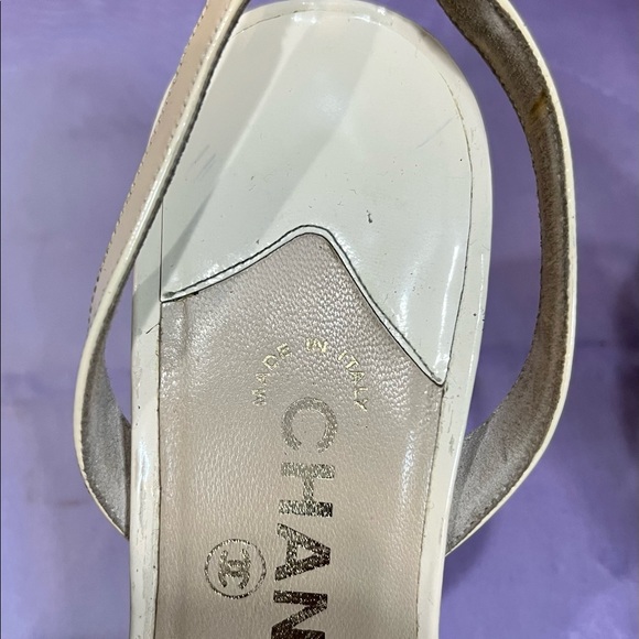 Chanel Open Toe Slingback Sandals - Picture 3 of 6